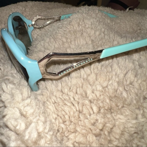 Armani Exchange Teal Sunglasses - Picture 3 of 14